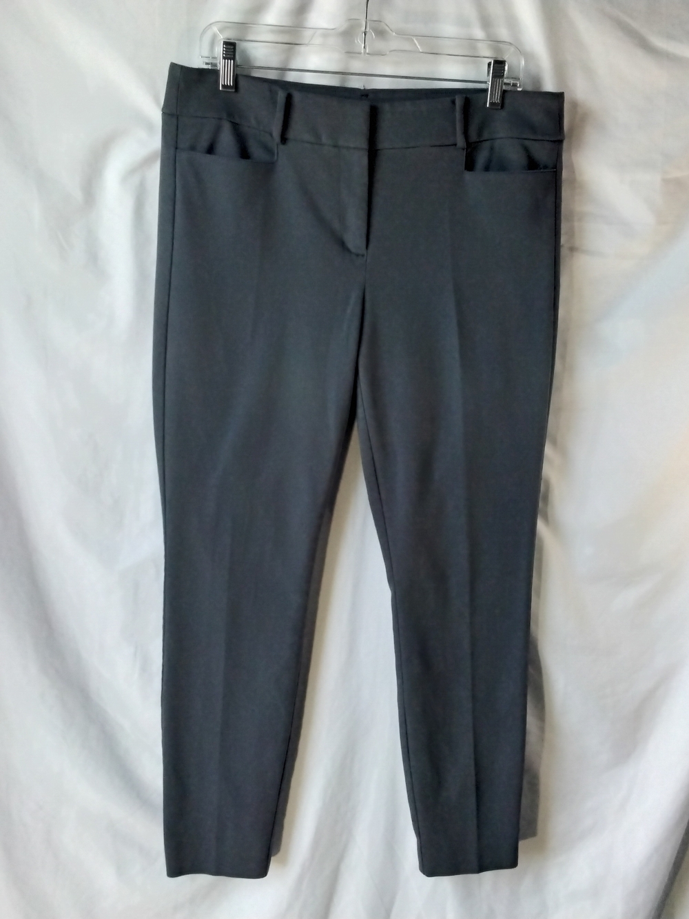 LOFT Dark Gray Ankle Pants